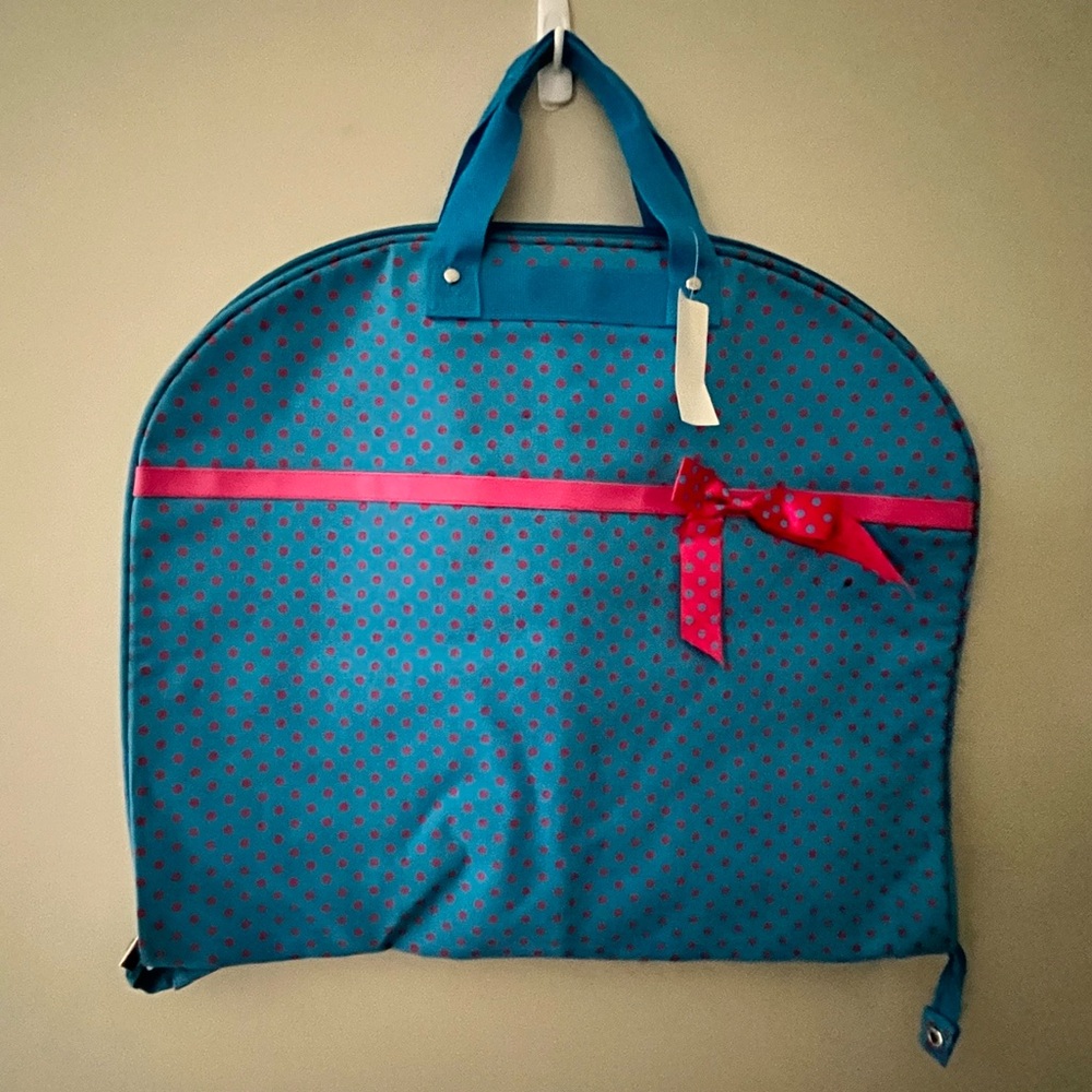 Stylish Blue and Pink Garment Travel Bag